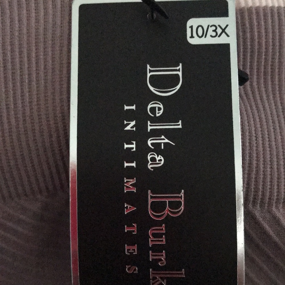 Delta Burke High Waist Panties Set of 3 Beige Black Mauve - Picture 4 of 8